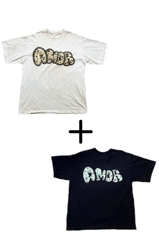 “CHEETAH + 420 AMOR” TEE BUNDLE