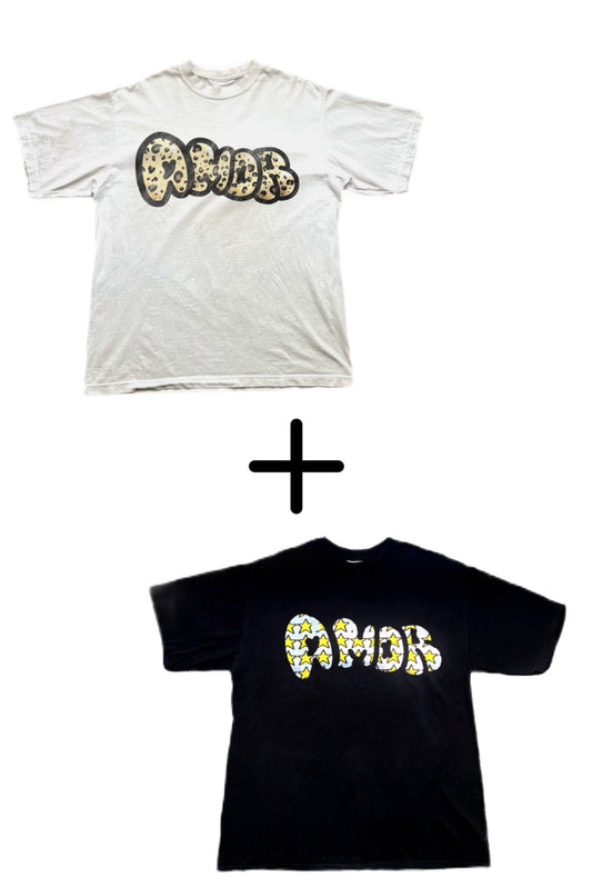 “STAR + CHEETAH AMOR” TEE BUNDLE