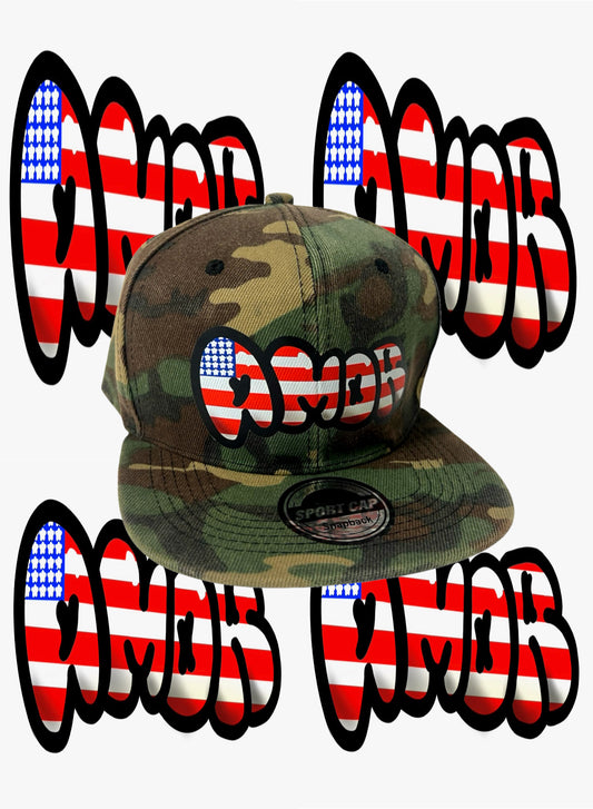 “AMOR U.S.A” Snapback
