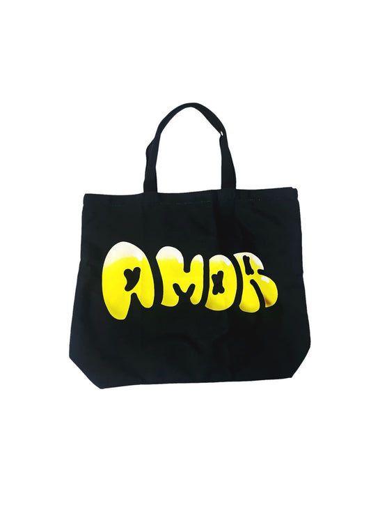 “AMOR YELLOW” Tote Bag